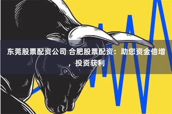东莞股票配资公司 合肥股票配资：助您资金倍增，投资获利