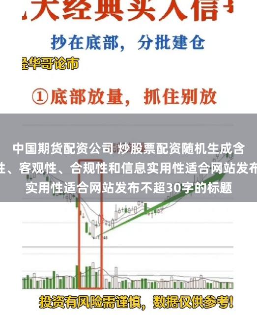 中国期货配资公司 炒股票配资随机生成含有中立性、权威性、客观性、合规性和信息实用性适合网站发布不超30字的标题